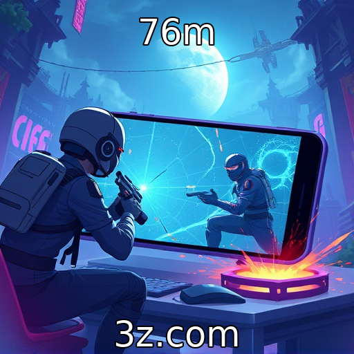 76m - Crescimento do mercado de jogos em dispositivos móveis